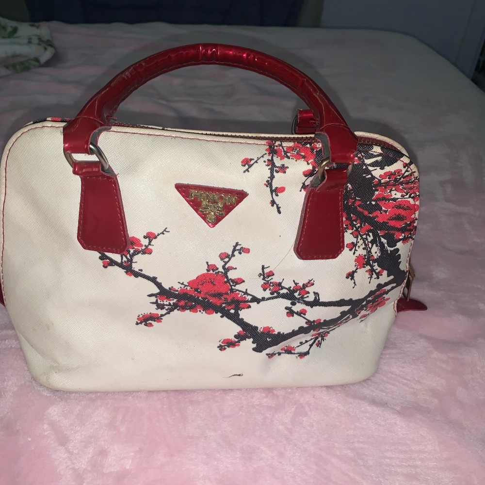 finon milano floral handbag!!